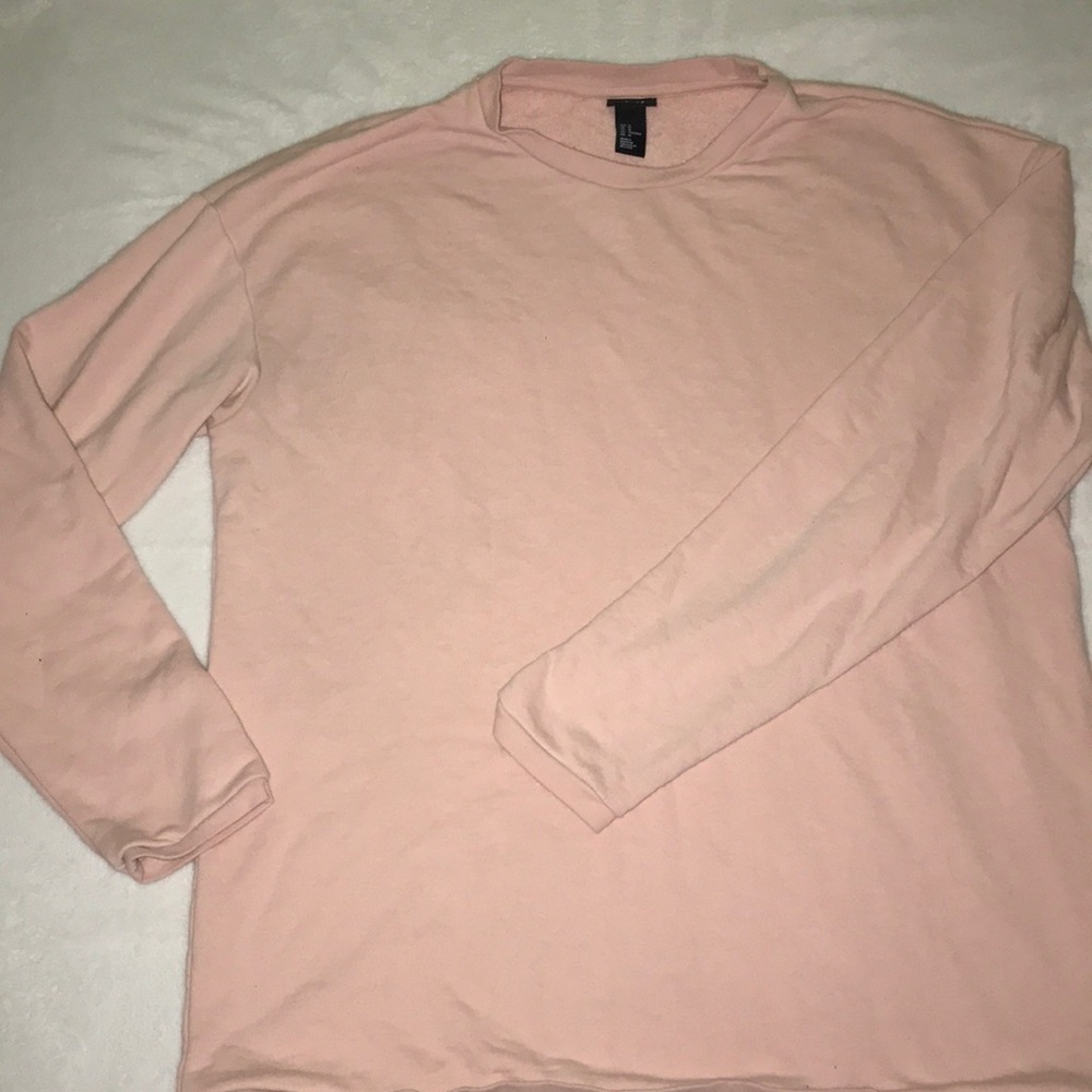 H&M casual pink crew/sweater